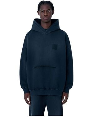 Champion Nowhere University Hooded Sweatshirt - Blauw