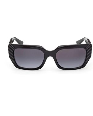 Guess Gs00254 Strakke Rechthoekige Zonnebril - Bruin