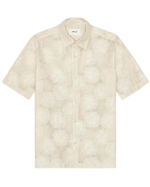 NN07 Freddy Short Sleeve Shirt - Naturel