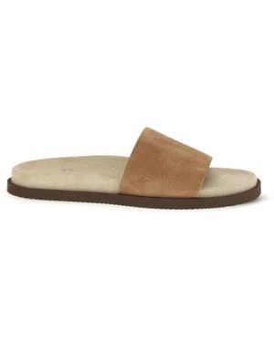 Brunello Cucinelli Sliders - Neutro