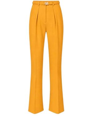 Elisabetta Franchi Wide Trousers - Naranja
