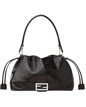 Fendi Grote Schoudertas - Zwart