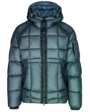 C.P. Company Jassen ,Blauw ,Nylon Donsjack