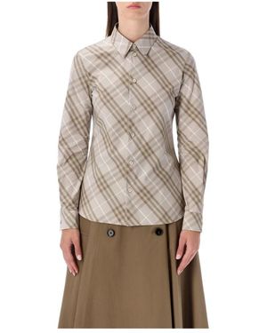 Burberry Shirts - Natural