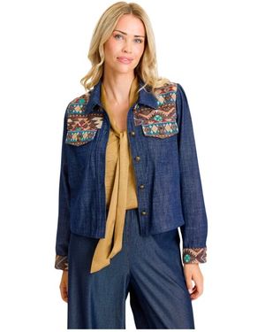 iN FRONT Jassen ,Blauw ,Denim Denim Jacket