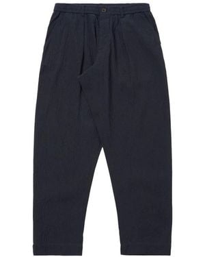 Universal Works Straight Trousers - Blue