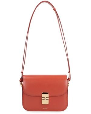 A.P.C. Cross Body Bags - Rood