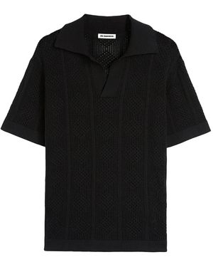 Jil Sander Polo Shirts - Nero