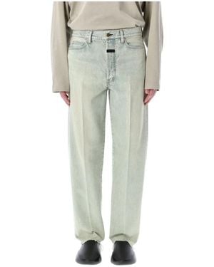 Fear Of God Straight Fit Jeans - Green