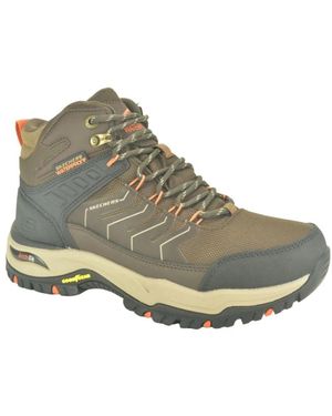 Skechers Fitness ,Bruin ,Bruin Trekking Bott. N. Dz - Grijs