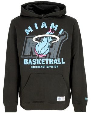 KTZ Hoodies & Sweatvesten ,Zwart ,Katoen Hooded Sweatshirt Nba Ce Hoodie Miahea - Grijs
