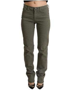Ermanno Scervino Straight Fit Jeans - Green