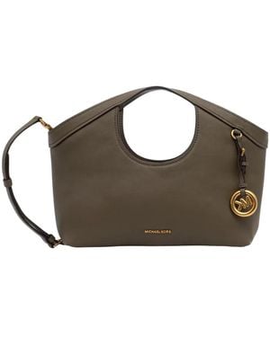 Michael Kors Haddie Medium Handtas - Groen