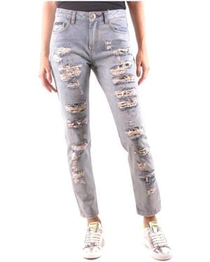 Philipp Plein Slim Fit Jeans - Blue