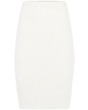 Nina Ricci Midi Skirts - White