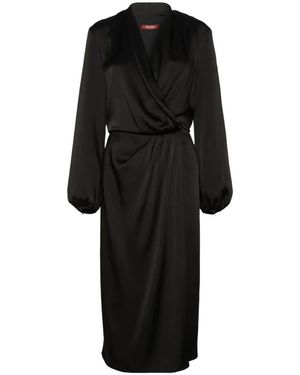 Max Mara Wrap Dresses - Negro