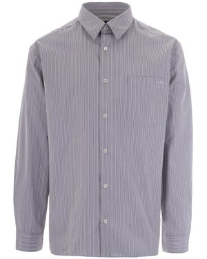 A.P.C. Casual Shirts - Purple