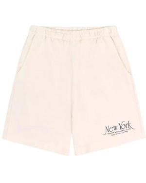 Sporty & Rich Short Shorts - Natural