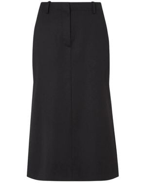 Fendi Midi Skirts - Negro