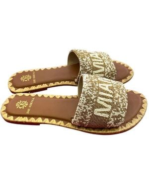 De Siena Stilvolle Sandalen Für Frauen - Mettallic