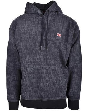 DIESEL Hoodies - Azul