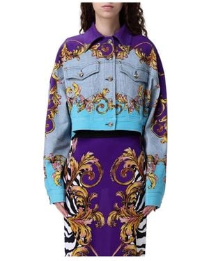 Versace Jeans Couture Denim Jackets - Bleu