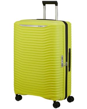 Samsonite Gelber trolley koffer mit tsa-schloss