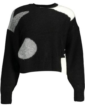 Desigual Knitwear > round-neck knitwear - Noir