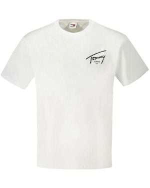 Tommy Hilfiger Magliette in cotone bianco