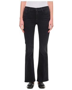 Mother Boot-Cut Jeans - Nero