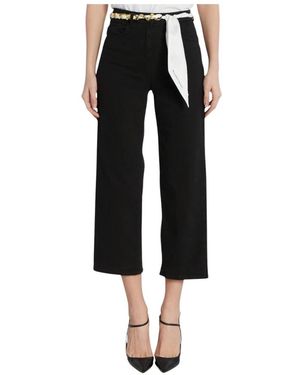 Elisabetta Franchi Cropped Jeans - Black