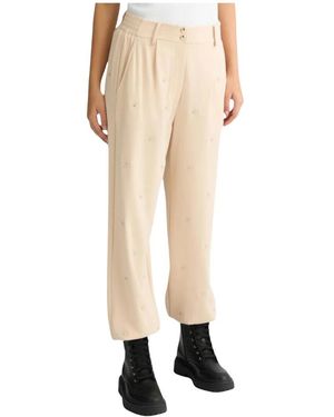 Liu Jo Wide Trousers - Natural