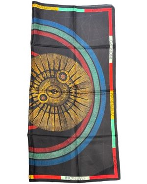 Gattinoni Silky Scarves - Azul