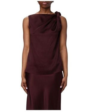 Liviana Conti Sleeveless Tops - Rouge