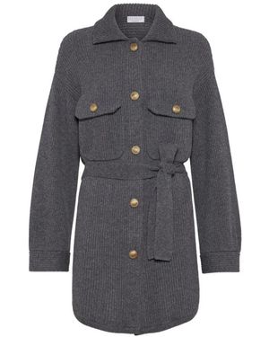 Brunello Cucinelli Cardigans - Grijs