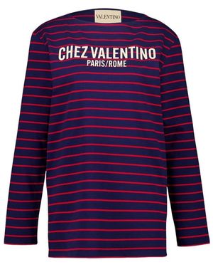 Valentino Garavani Long Sleeve Tops - Morado