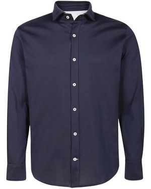 Eleventy Casual Shirts - Blue