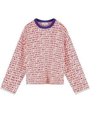 FABIENNE CHAPOT Round-Neck Knitwear - Rojo