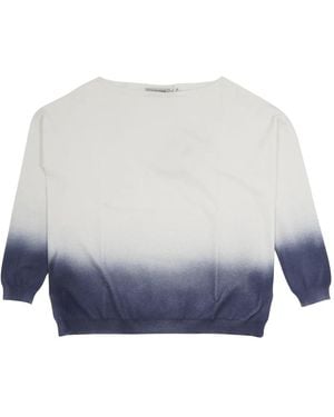 La Fileria Round-Neck Knitwear - Azul