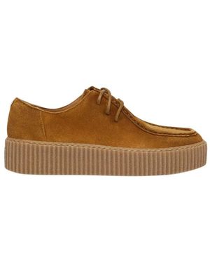 Weekend by Maxmara Schoenen ,Bruin ,Leer Kapok Laced Schoenen