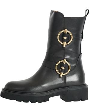 Albano 3037 Combat Boot - Schwarz
