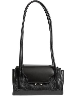 Marni Tassen ,Zwart ,Leer Trunkette Mini Tas