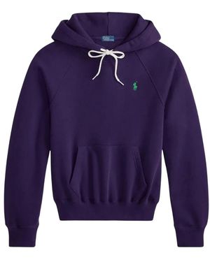 Polo Ralph Lauren Geborduurde Logo Hoodie - Blauw
