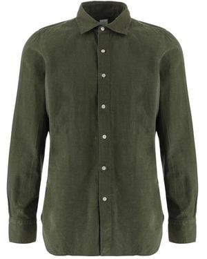 Finamore 1925 Casual Shirts - Verde