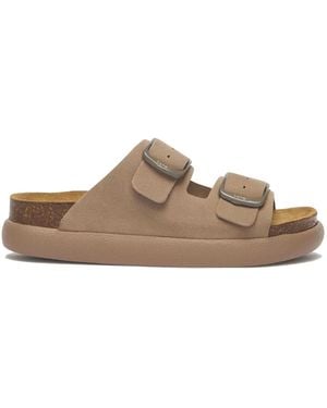 Scholl Sliders - Marrone