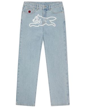 ICECREAM Running Dog Denim Pant - Blau