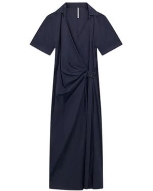 Liviana Conti Wrap Dresses - Blue
