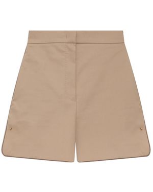 Max Mara Short Shorts - Natural