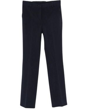 Twinset Rechte Broek - Blauw