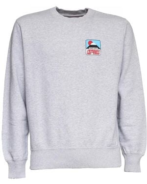 Edwin Crew Neck Sweatshirt - Grau